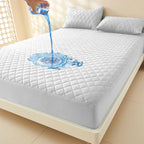 Capa Protetor Colchão Queen Impermeável Matelado Cores Cor Branco