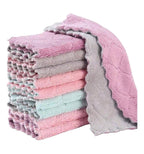 Panos De Cozinha 10 Unidades Felpa Sem Fiapos Panos