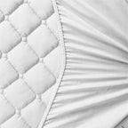 Capa Protetor Colchão Queen Impermeável Matelado Cores Cor Branco