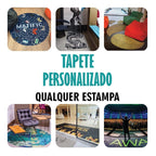 Tapete De Cozinha Kitchen Itens 3 Peças Antiderrapante Comprimento 120 cm Cor Preto Largura 34 cm