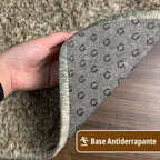 1 Tapete Banheiro Antiderrapante Absorvente 50x100 Oa Cl Mbg Cor MESCLA BEGE Marfim Nude