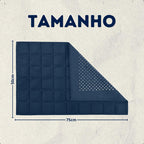 Tapete Piso 1000g/m² Banheiro Antiderrapante 50x75cm Premium