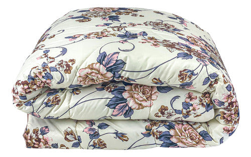 Edredom Casal Dupla Face 400 Fios Micropercal