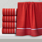 Kit 5 Toalhas De Banho - Gigante - Banhão 80 X 150 + Brinde