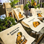 Kit 10 Panos De Prato Rustico Estampado 72x45cm 100% Algodã