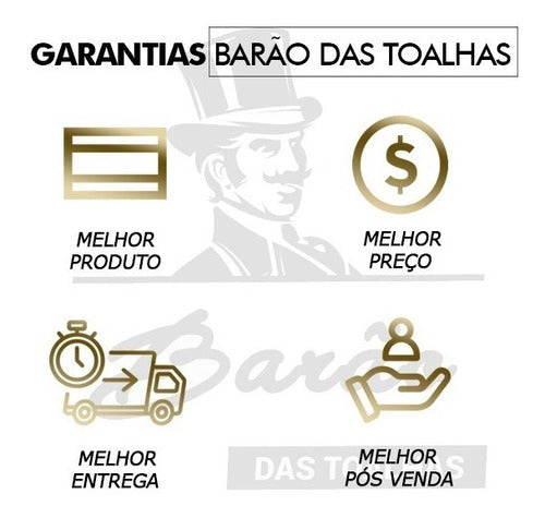 Kit 5 Toalhas De Banho - Gigante - Banhão 80 X 150 + Brinde