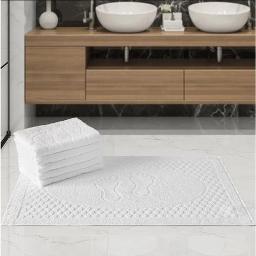 20 Toalha De Piso Hotel Profissional Tapete De Chão Oferta