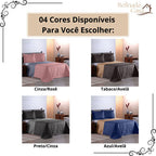 Kit Cobre Leito Queen 3 Peças Tecido Matelassê Completo Jogo
